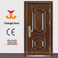 Puerta de seguridad de acero de metal exterior ISO9001 Heat Grain